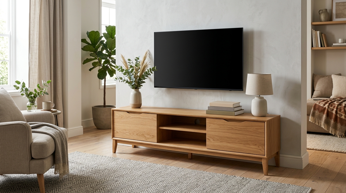 Тумбы под ТВ от COMOD furniture: стильные решения под любую технику